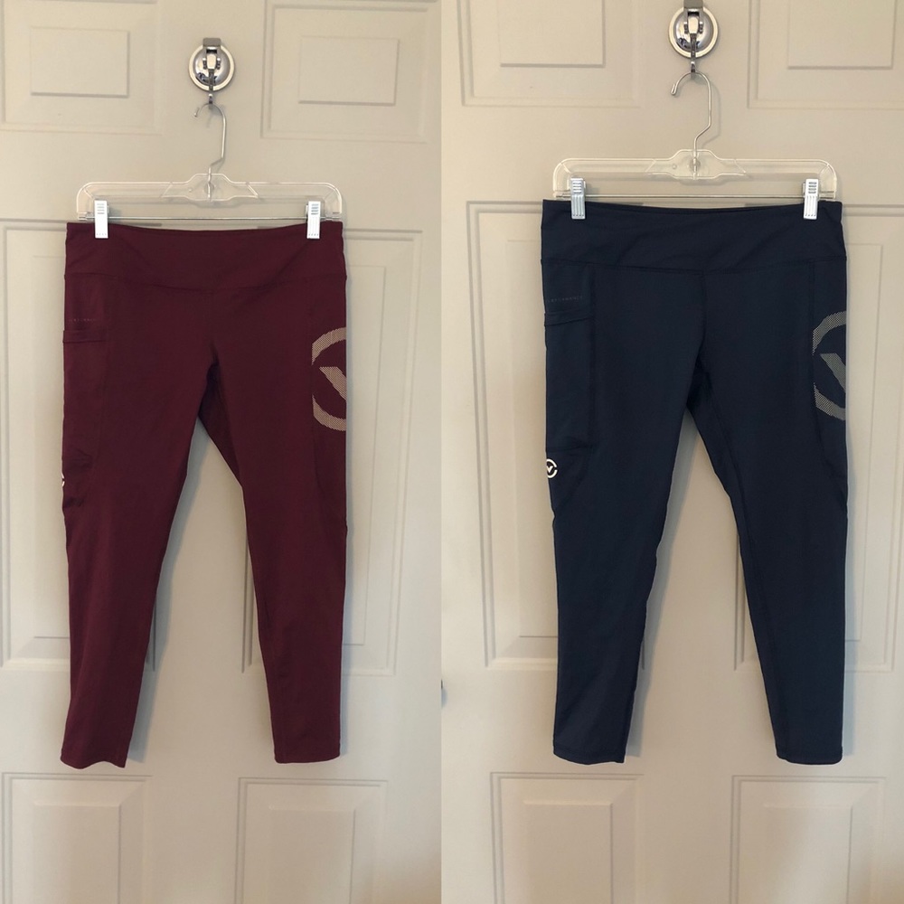 SOLD Bundle of 2 Virus Compression 3/4 Crop Pants